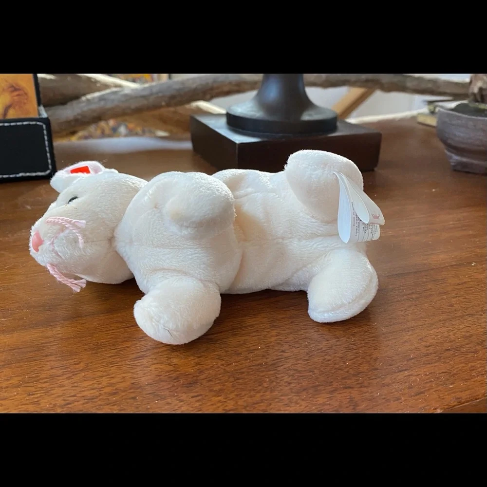 TY Beanie Baby Nibbler‎ 1998 Easter Bunny